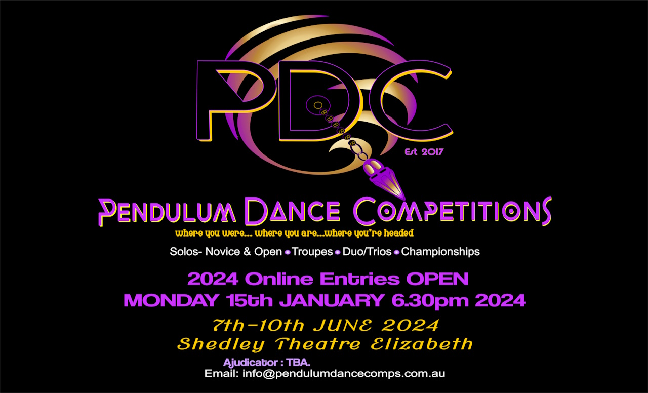 pendulum adelaide dance comps 2024